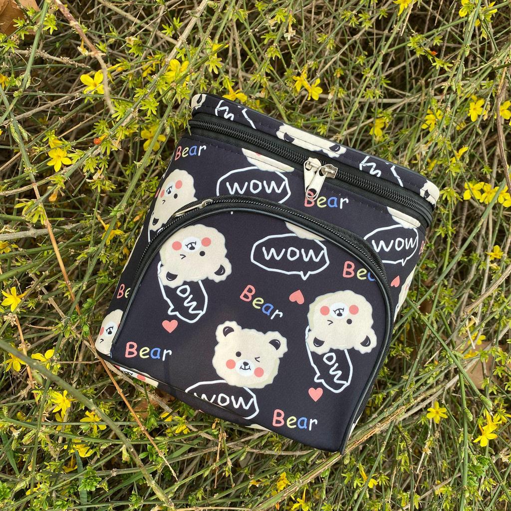 Pochette de Rangement Avant pour Trottinette Électrique - Sac Polyvalent à Suspendre et pour Téléphone pour Véhicules Électriques et Poussettes.
