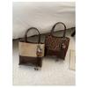 IELGY Ladies Messenger Bag Retro Portable Suede Tote Bag