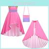 Girls Magical Circus Performer Cosplay Milk Silk Dress 81765 For Summer Spring Fall