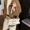 Soft Leather Pleated Cloud Bag Tote Bag Underarm Bag Women's 2025 Autumn Foreign Style Niche Shoulder Handbag