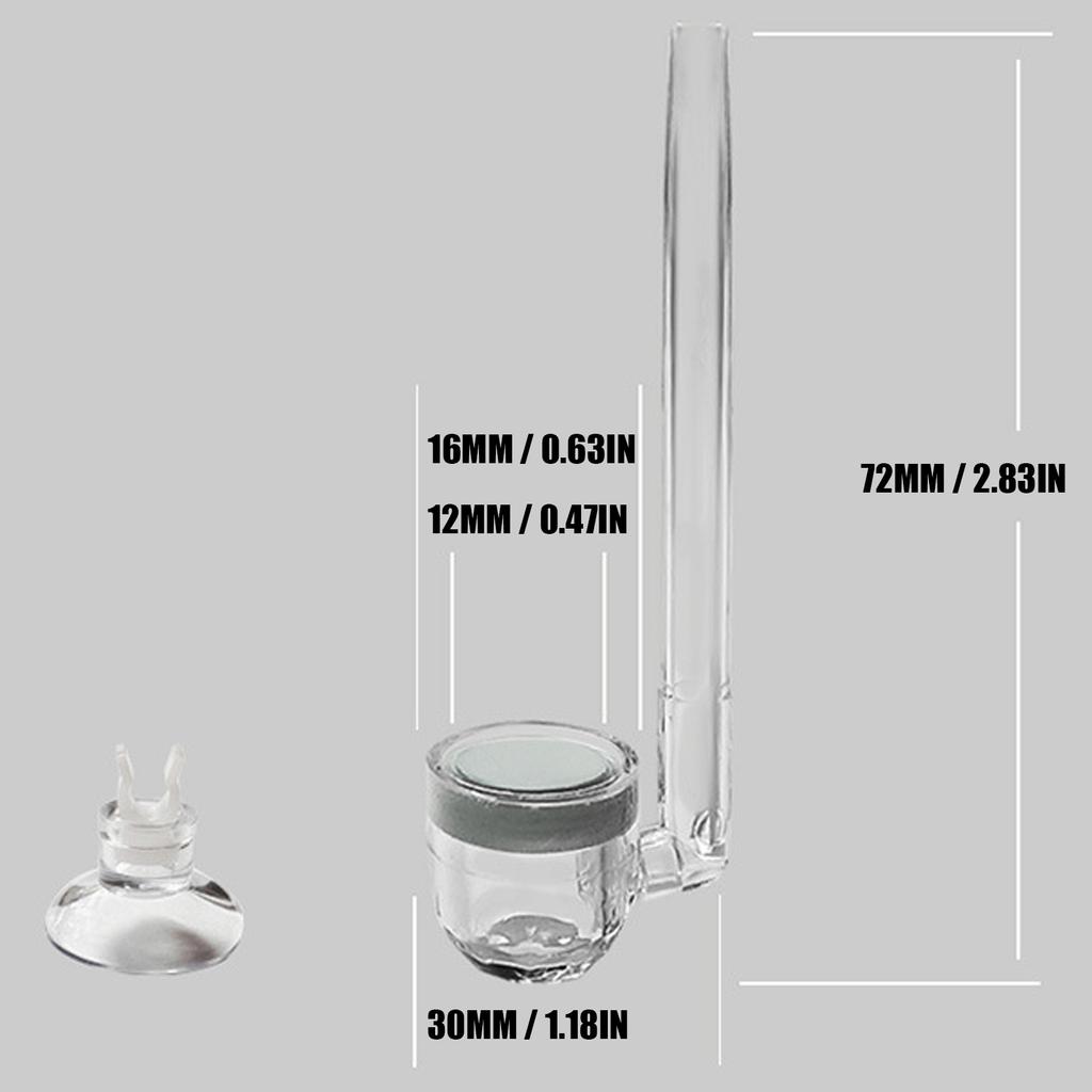 CO2 Atomizer Diffuser   Carbon Dioxide Atomizer for Aquarium Fish   Accessories