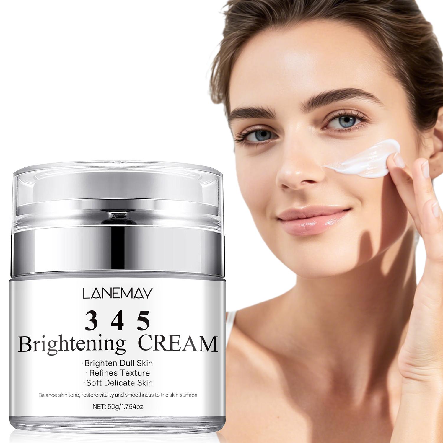 Brightening Cream-Soft, Smooth And Refreshed Facial Skin-Whitening Skin Even Skin Tone-Boost Natural Glow-Suitable For All Skin Types, 50g