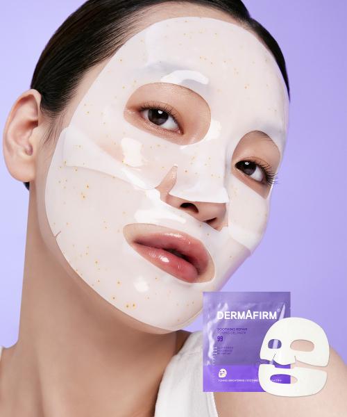 Dermafirm Soothing Repair Toning Gel Mask R4 (1 Box, 4 Sheets) NONE
