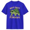 Vintage T Shirt Summer Not Fast Just Furious Turtle Funny Attitude Meme Trending TShirts Cotton Tee Shirt Unisexs Classic Clothes