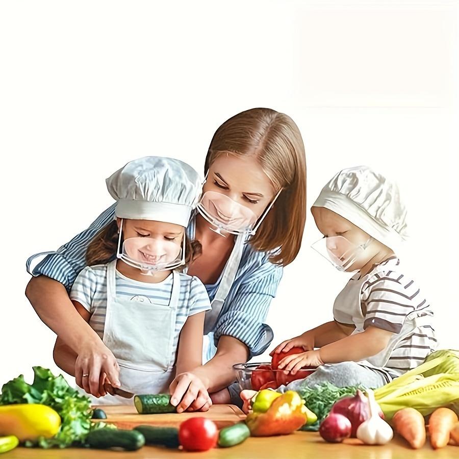 10 Pcs Anti-fog Mask, Put Saliva Transparent Hygiene and Safety Mask, Restaurant Catering, Beauty Store, Waiter Special. Individually Packaged