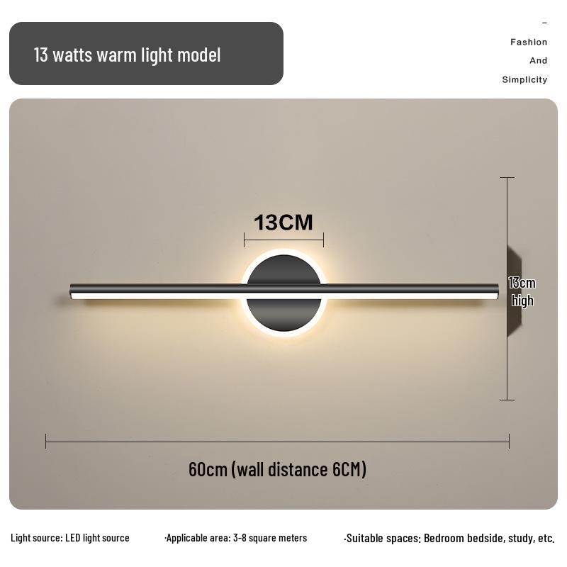 Modern LED Vanity Mirror Light: Simple Bathroom Wall Lamp for Makeup & Cabinet Illumination