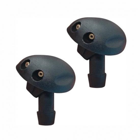 2Pcs Car Front Windscreen Washer Jet Nozzle For Renault Megane Scenic 1995-2002