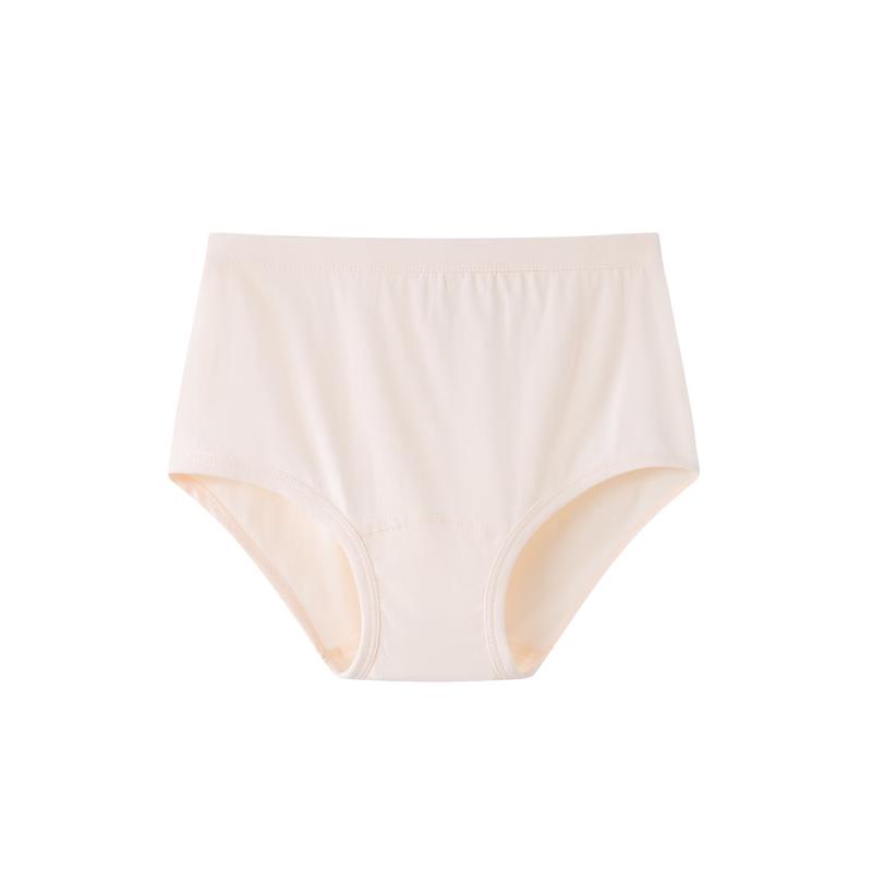 

Yiershuang A-Class Antibacterial 100% Cotton Mid-Waist Women s Briefs XL