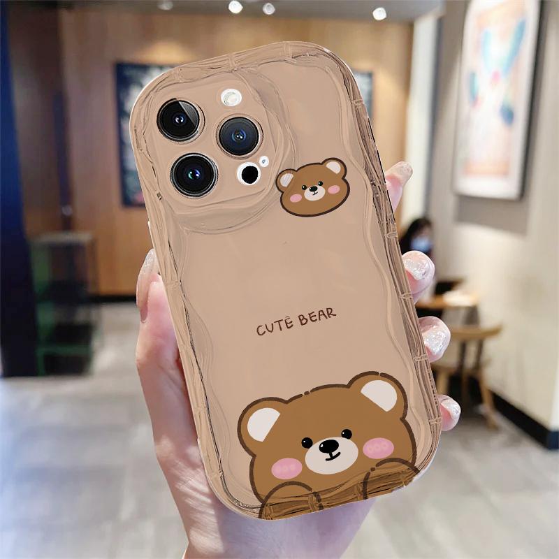 Cute 3D Ears Shy Cat Case for Xiaomi 15T 15 12T Redmi 15 15C Note 15 Pro 5G 4G POCO X7 X6 X5 X3 M3 M4 M6 F6 F7 Pro F8 Ultra