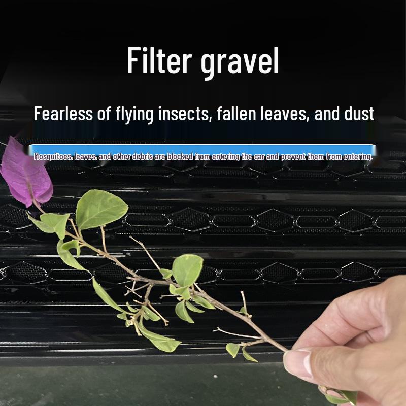 Insect & Dustproof Mesh Cover for XPeng P7 2024 - Air Grille & Water Tank Protection