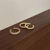 [Three Piece Light Luxury Row Drill Ear Cuff Clip Set for Non Pierced Ears Minimalist Design Earrings Set]