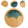 Bamboo Tea Coaster for Drinks Traditional Drink Coasters Teacup Mat