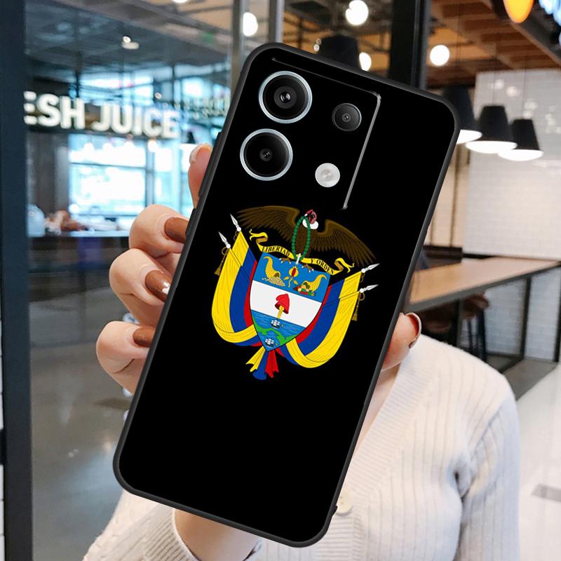 Colombia Flag Case For Xiaomi Redmi Note 11 9 10 12 13 14 15 Pro Plus Redmi 15 15C 10C 12C 13C 14C Cover