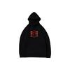 Li-Ning New York Fashion Week Show Dragon Embroidery Hoodie Unisex Sweatshirt Black AWDNB89-1