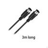 Male to 5-pin Din MIDI Cable for Music Studio