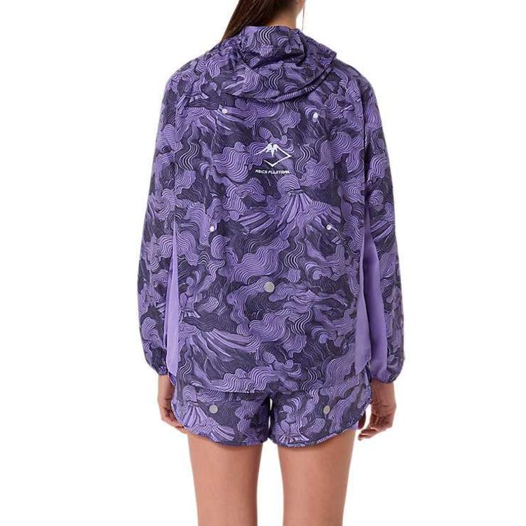 Asics Fujitrail Hooded Zip Long Sleeve Jacket Women jackets 2012D431-500