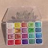 Watercolor Paint Set Shimmer Metallic Paints Set Colorful Pearlescent Watercolor Paints for Painting Enthusiasts Professionals Artists
