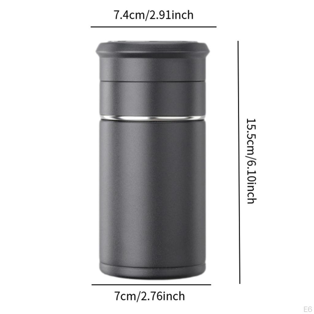 Insulated Tea Bottle with Infuser 300ML Thermal Tumbler for