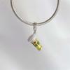 New Copper Coffee Cup Champagne Bead Fit Pendant Charm Copper Original Bracelet Trinket Diy Women Jewelry
