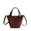 Premium sense retro small bag women 2025 new fashion versatile messenger bag popular handbag bucket bag