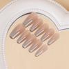 Ins Style Press On Nails Butterfly Pearl Handmade Fake Removable Women