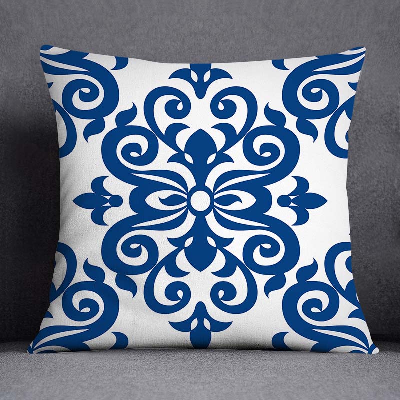 Pillowcases Home Office Decor Cushion Covers Blue Mermaid Sailor Marines