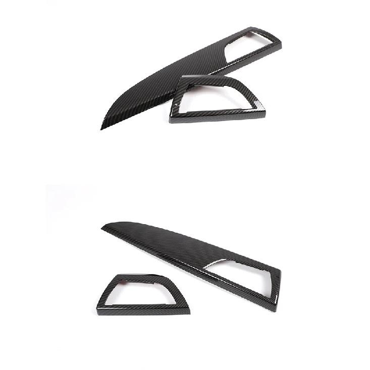 ABS Kohlefaser Auto Armaturenbrett Seite Luftauslass Panel Zierabdeckung Für BMW 1 2 Serie F20 F21 F22 F23 2012-2017 Innenzubehör