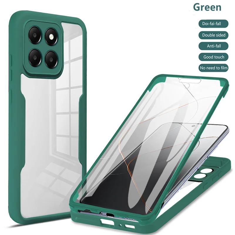 360 Full Body Protection Case For Samsung Galaxy S24 FE S25 S23 Plus S25 Ultra M02 M32 M33 M52 M53 Double Sided Shockproof Cover