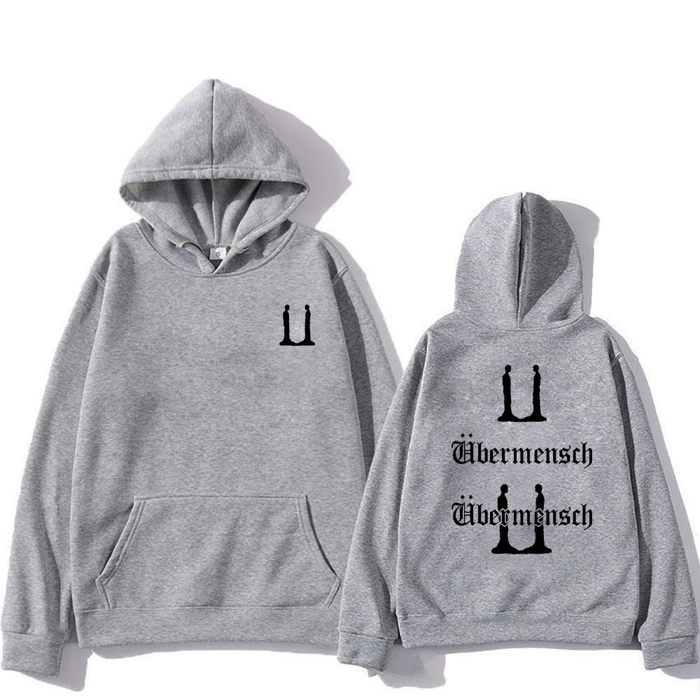 G-Dragon’s Übermensch Hoodie 2025 New Album Men Women Hoodies Hip Hop Y2k Hooded Pullover Long Sleeves Fleece Loose Sweatshirt