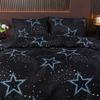 Star Bedding Set Fashion 3D Printing Sea 2-3 Piece Set (No Core) Suitable for Bedroom Duvet Cover Set Gift Home Decor Textile