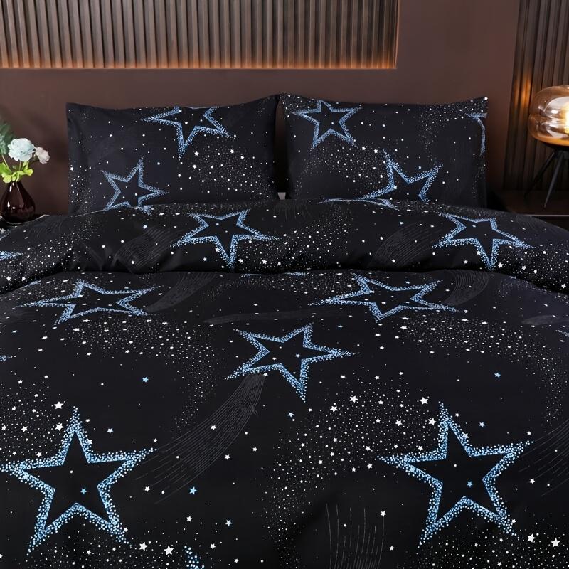 Star Bedding Set Fashion 3D Printing Sea 2-3 Piece Set (No Core) Suitable for Bedroom Duvet Cover Set Gift Home Decor Textile
