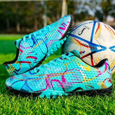2025 Fashion Professional Football Shoes Tf Nail Sports Training Shoes for Men and Women Football Shoes for Boys Free Shipping H