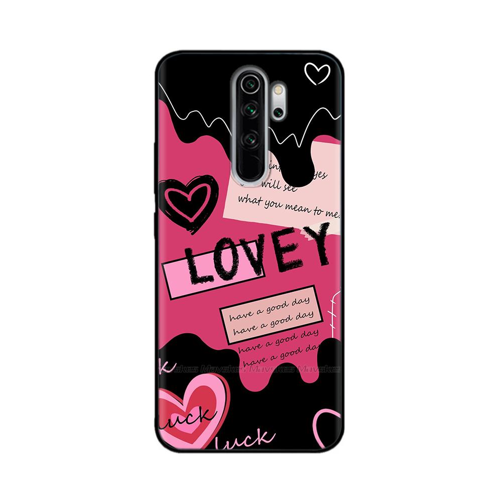 For Redmi Note 8 Pro Phone Case Cover Cute Cartoons Soft Silicone Shells Back Coque For Xiaomi Redmi Note8 Pro note8Pro Fundas