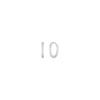 [925 Silver] Deux.Silver.131 / Basic Earring (2 Size)