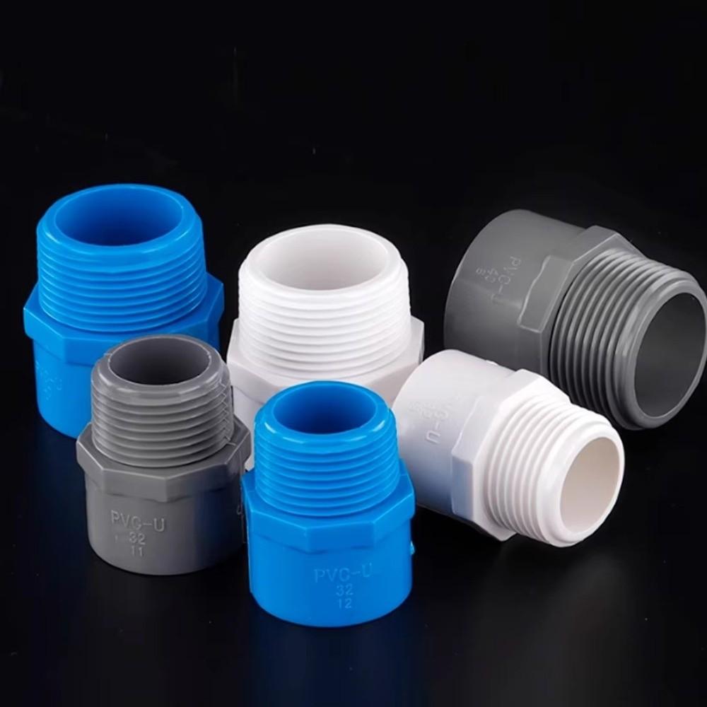 5Pcs Quick Connection Male Thread Connector Straight Pipe Connector  Water Supply Pipes