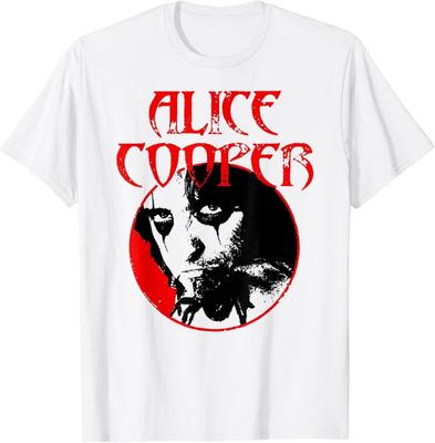 Alice Cooper – Madhouse Foto Su Maglietta Argentata
