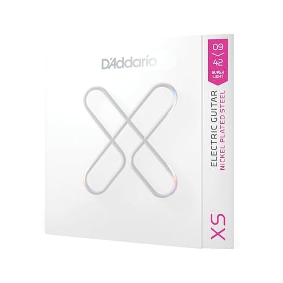 D Addario Electric Guitar Strings XS Coated Strings Nickel Super Light .009-.042 XSE0942 [Domestic Genuine Product]