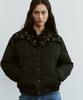Fritur Western Puffer Jacket Black_F254Jp06