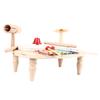 Kids Drum Set Wooden Educational Percussion All in 1 Musical Instruments for Girls Boys Gifts
