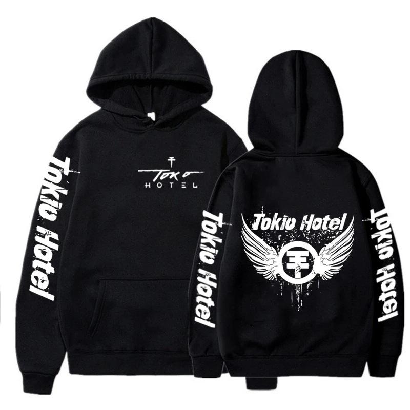 New Hoodies Tokio Hotel Sweatshirts Hoodies Tokio Unisex Autumn Winter Fleece Streetwear Tops