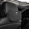 BFNWZ1 Car Accessories Suede Tissue Boxs Organizer Car Tissue Bag For Tesla Model 3 Y S X Cybertruck Coil Juguete Roadster Bonina 2024
