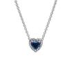 Collana Ciondolo Chiave dell'Amore Farfalla in Argento 925 Originale Set di Gioielli Anello Elegante Fiore Fiocco Perla Regalo di San Valentino