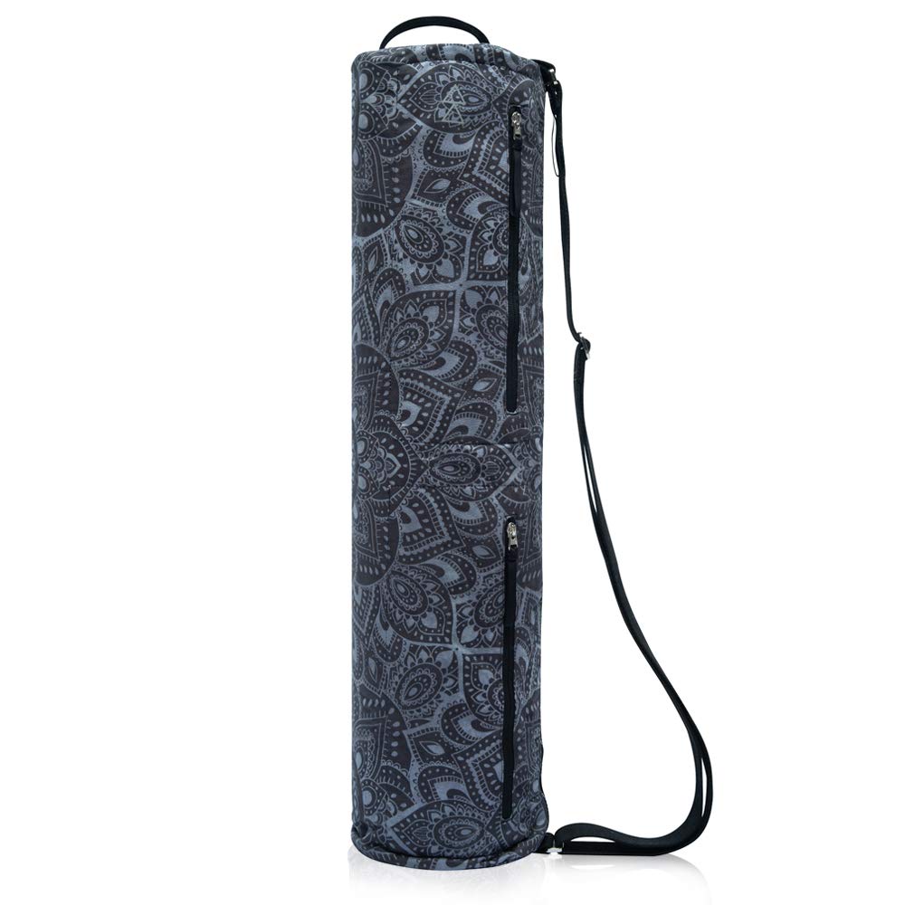 Jóga Design Lab Jóga Mat Bag Jóga Mat Pouzdro s kapsou Tréninková posilovna Fitness Pilates Taška (Dřevěné uhlí)