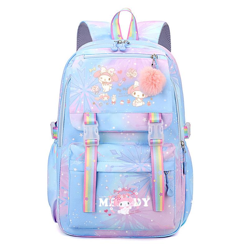 Melody Melody Sweet Cartoon Printed School Bag Primary School Junior High School Student Large Capacity Backpack