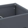 Umbrella Stand Anthracite 15.5 x 15.5 x 49 cm Metal