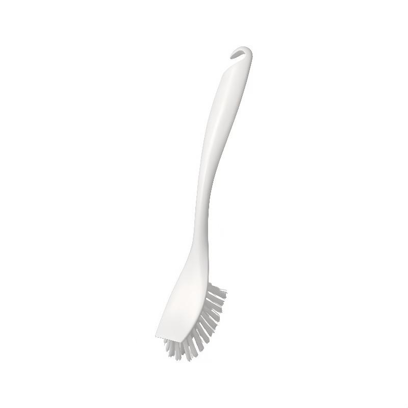 1 Pcs Pot Brush Kitchen Washing Pot Brush No Shedding Of Silk Long Handle No Damage No Sticking To Pot