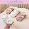Princess Toddler Sandals For Girls Boys Summer Non Slip Synthetic Leather With Magic Tape Closure