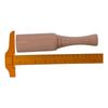 10oz Wooden Mallet Reduces Hand Fatigue Ergonomic Handle Wood Carving Mallet  Impact Force