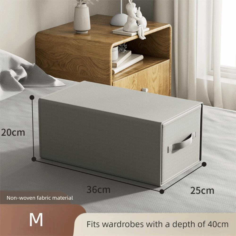 Не тканевый органайзер для шкафа, выдвижной ящик, многоцелевой, экономия места, органайзер для одежды, не водостойкий, складной ящик для хранения, одежда