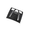 2Pcs Carbon Fiber Overhead Light Cover Trim For Toyota Supra A90 -